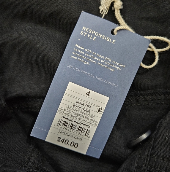 Universal Thread Long Sleeve Jumpsuit in Black Women’s Size 4 & 6 - Picture 9 of 11